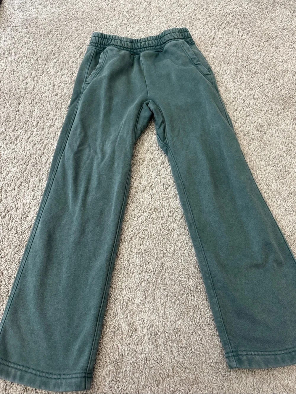 GAP Dark Green Kids Fleece Jogger Pants